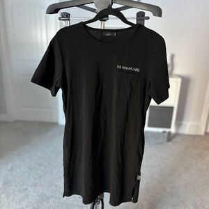 Black Short Sleeve Men's Shirt